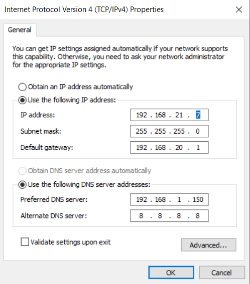 Ipv4 Properties