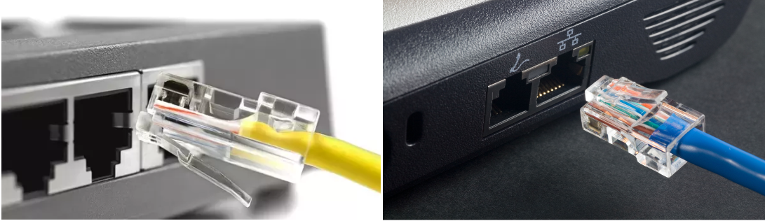 Ethernet port connect